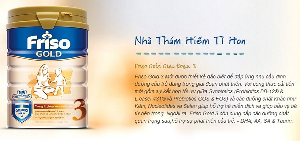 sữa friso gold 3 