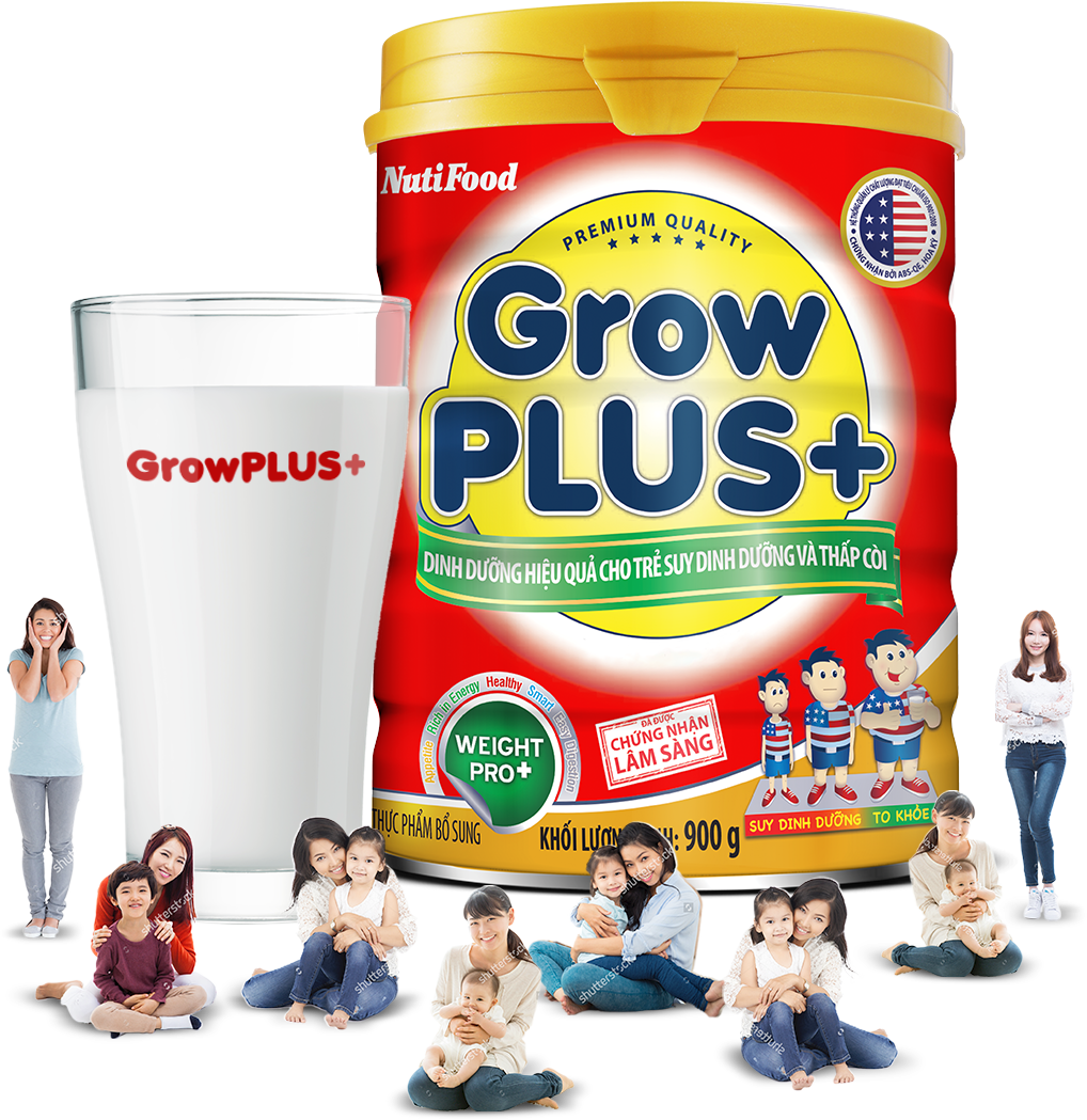 Sữa Nuti Grow Plus đỏ được nhiều bà mẹ tin dùng