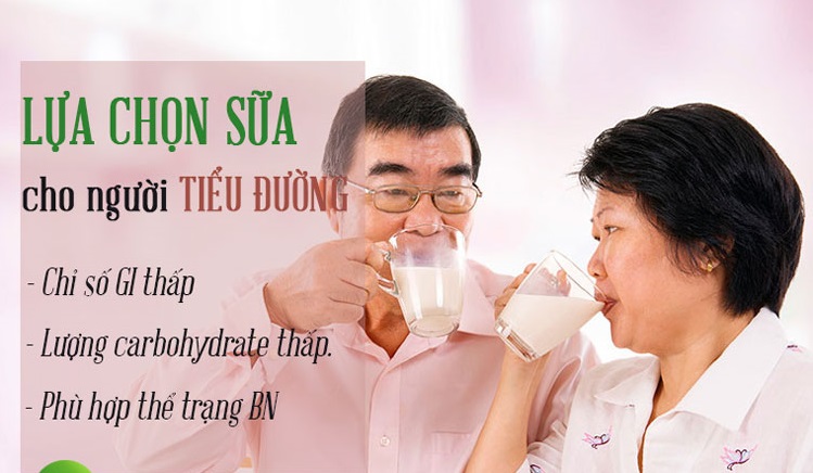 Hướng dẫn chọn sữa cho người bệnh tiểu đường