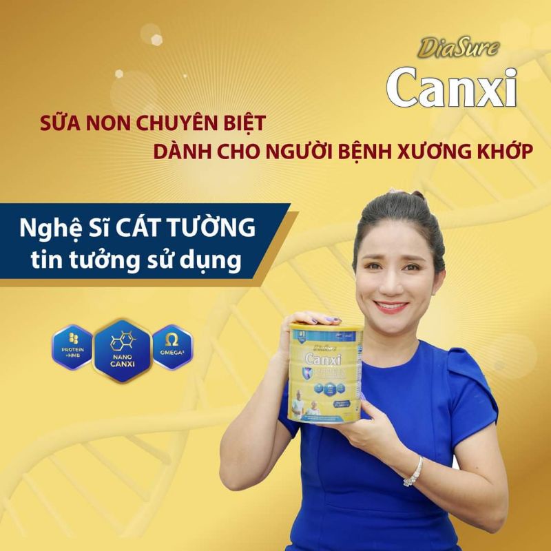 Sữa diasure canxi 850g được người tiêu dùng tin tưởng lựa chọn