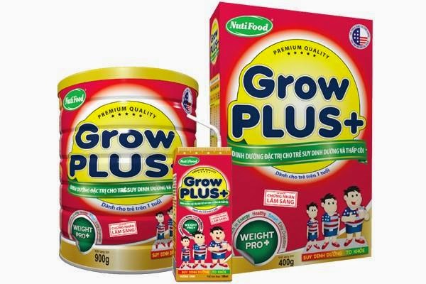 sữa nuti grow plus đỏ