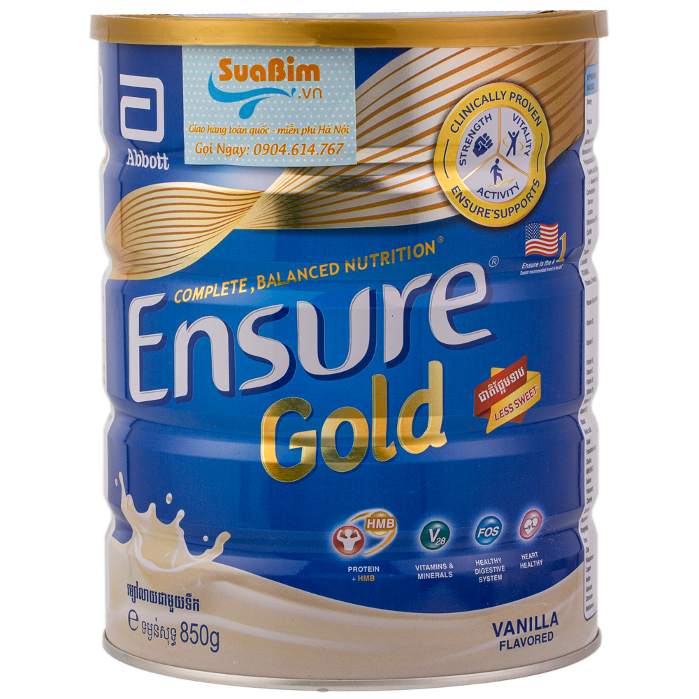 Sữa ensure gold thái 850g