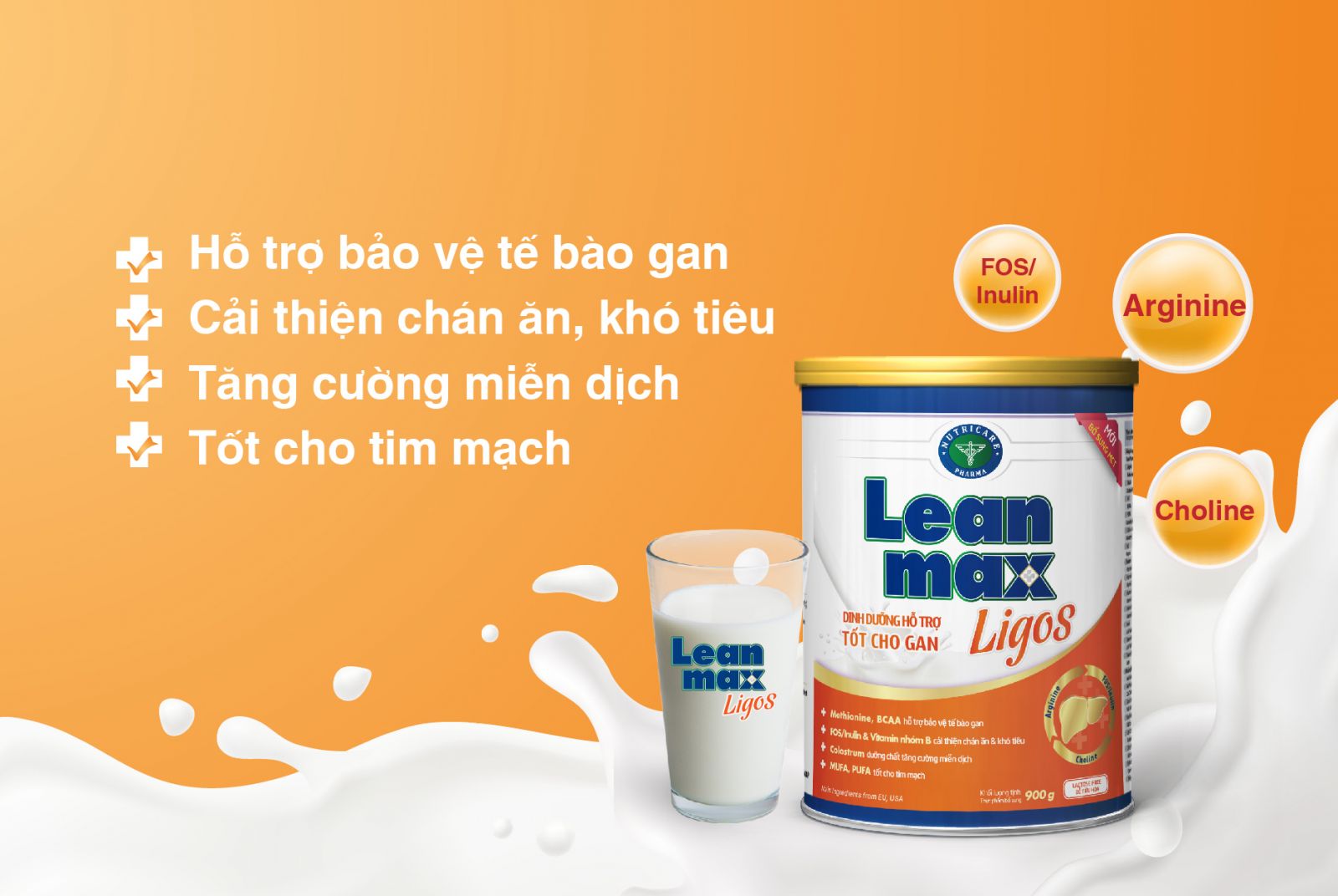 Dòng sữa chuyên dành cho người bệnh gan