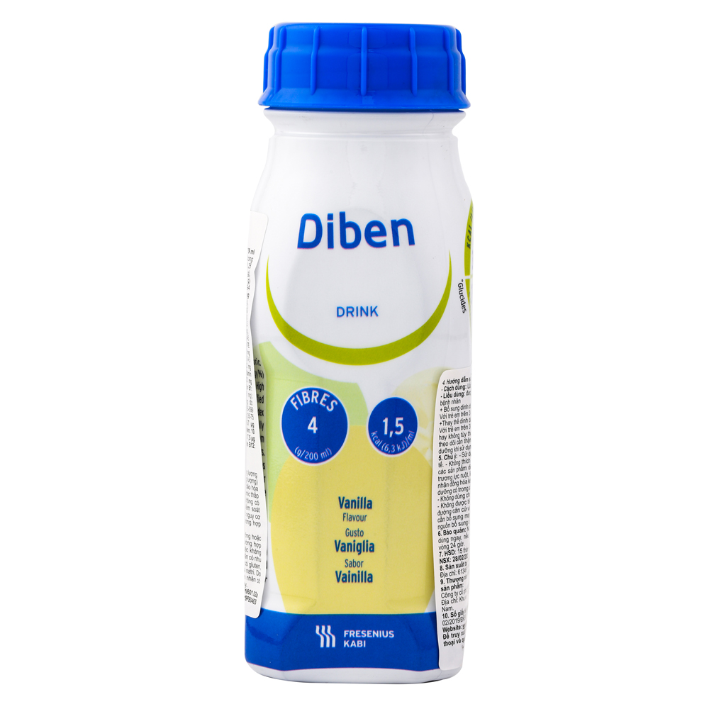 Hình ảnh lon sữa diben drink 200ml