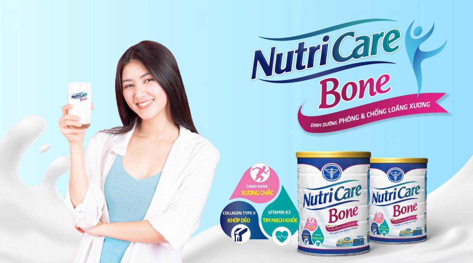 Sữa nutricare bone chuyên về xương khớp