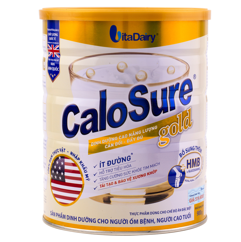 Sữa calosure gold 900g