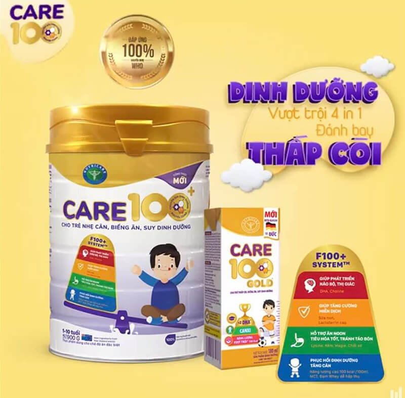 Mua sữa care 100 gold ở đâu quận Từ Liêm có giá thành phải chăng?