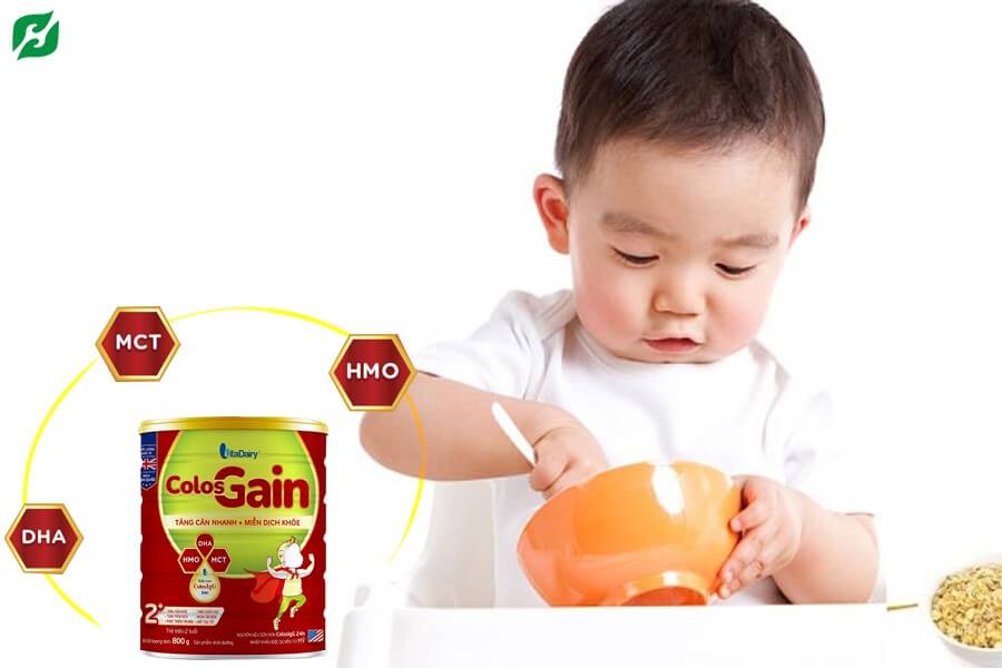 Sữa colos gain tăng cân miễn dịch cho bé 1-10 tuổi