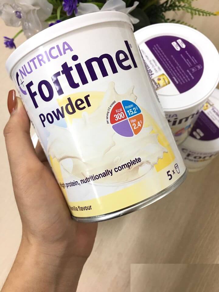 sữa fortimel powder cho người ung thư