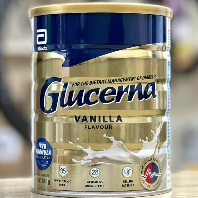 sữa glucerna úc 850g