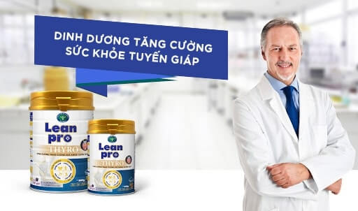 Sữa leanpro thyro là sản phẩm chuyên biệt dành cho bệnh nhân gặp phải các vấn đề tuyến giáp.