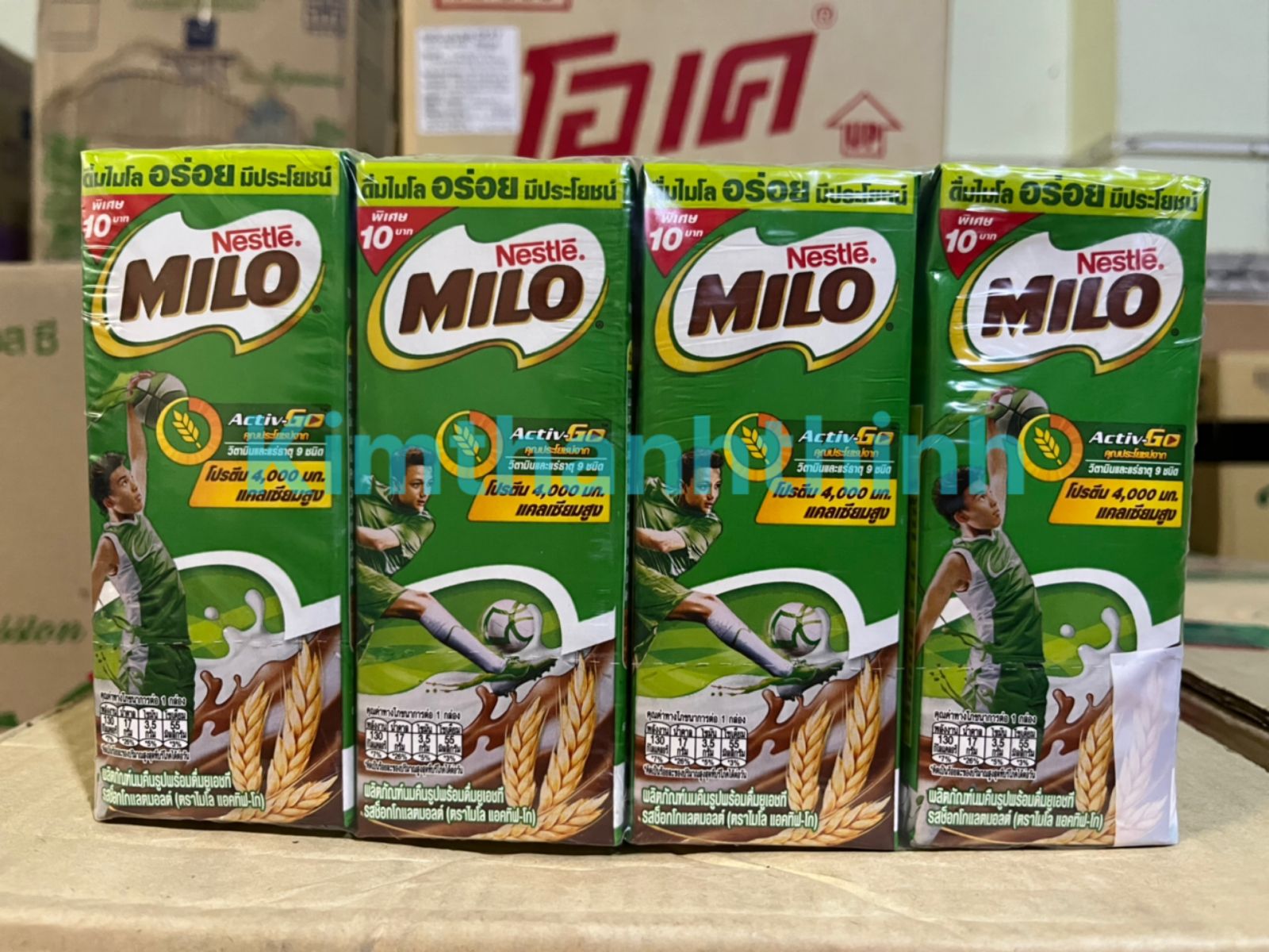 Sữa milo thái vị ngon khó cưỡng trẻ thích uống, uống được nhiều