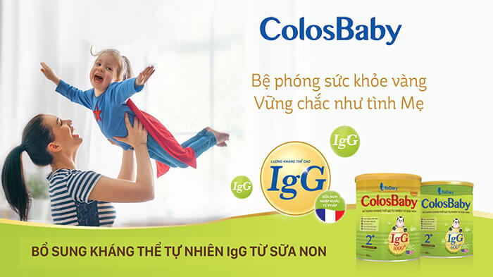 Sua non colosbaby giúp mẹ bảo vệ bé