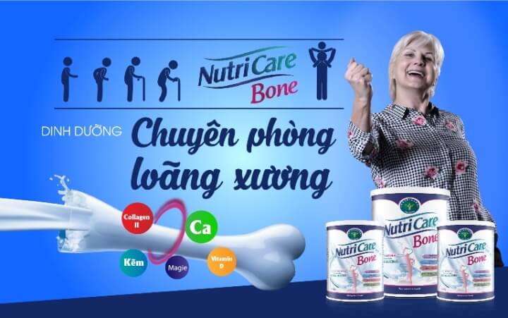 Sữa Nutricare Bone xương khớp chắc khỏe