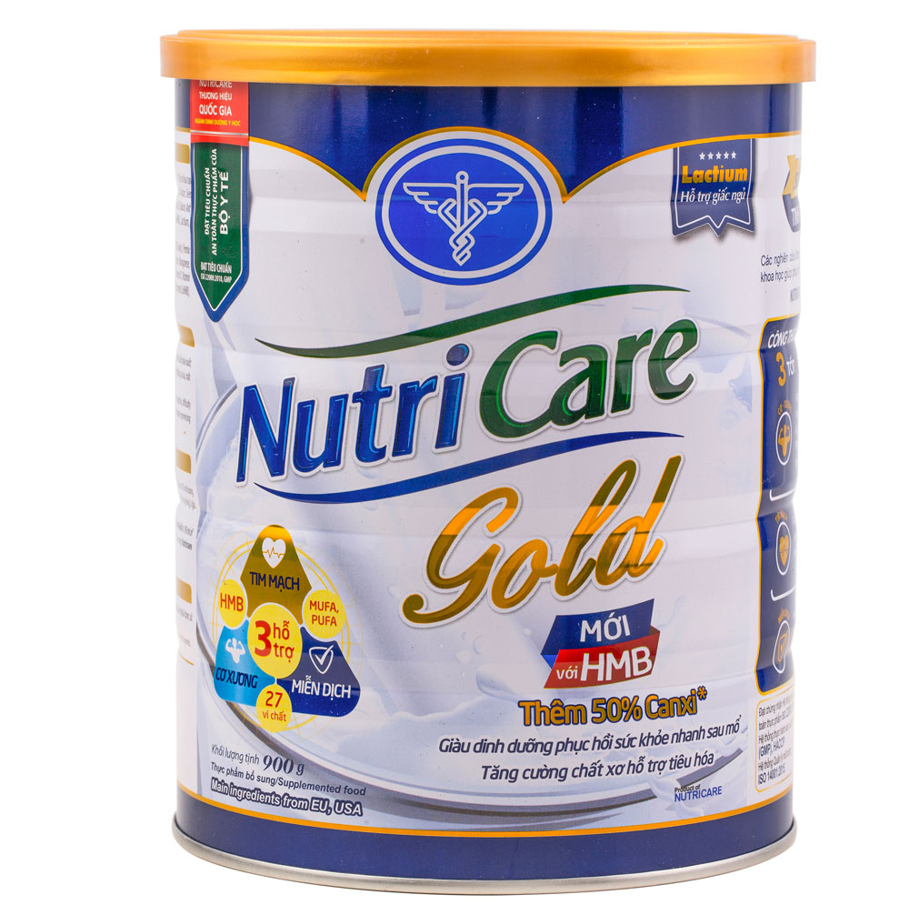 Sữa nutricare gold 900g