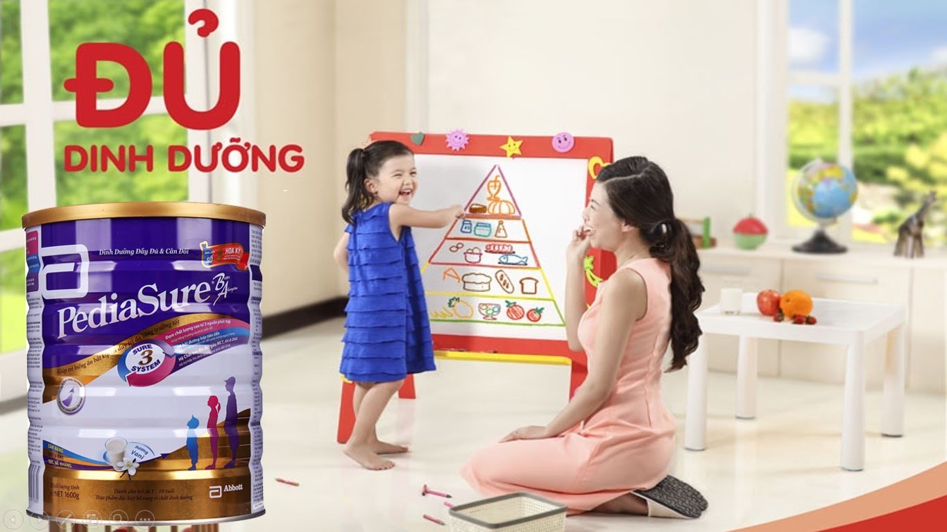 Sữa Pediasure dành cho trẻ biếng ăn